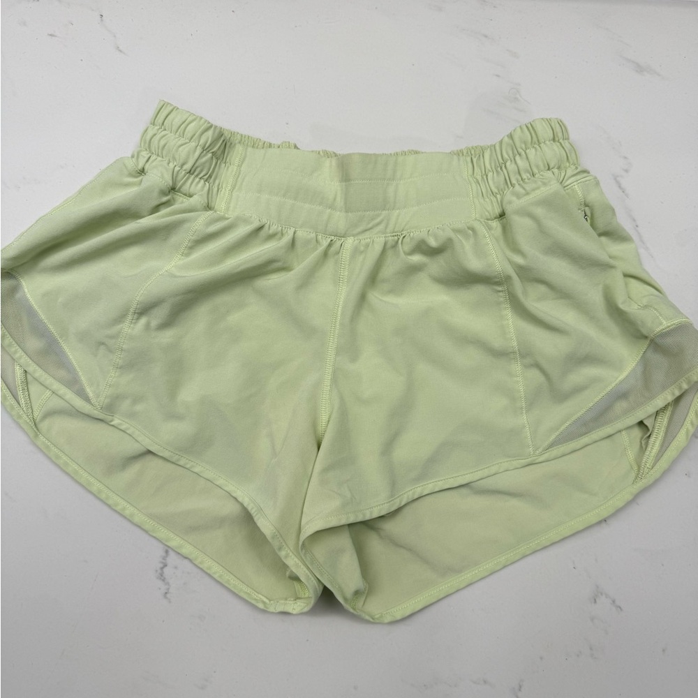 lululemon athletica Light Green Women's Athletic Shorts